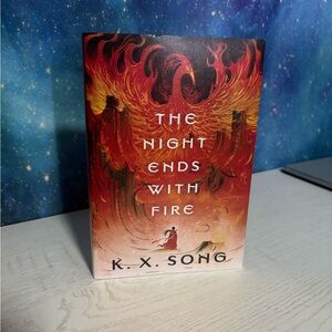 The Night Ends With Fire Book.